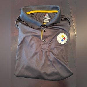 Majestic - Classic Men's Pittsburgh Steelers Authentic Polo - Size XL